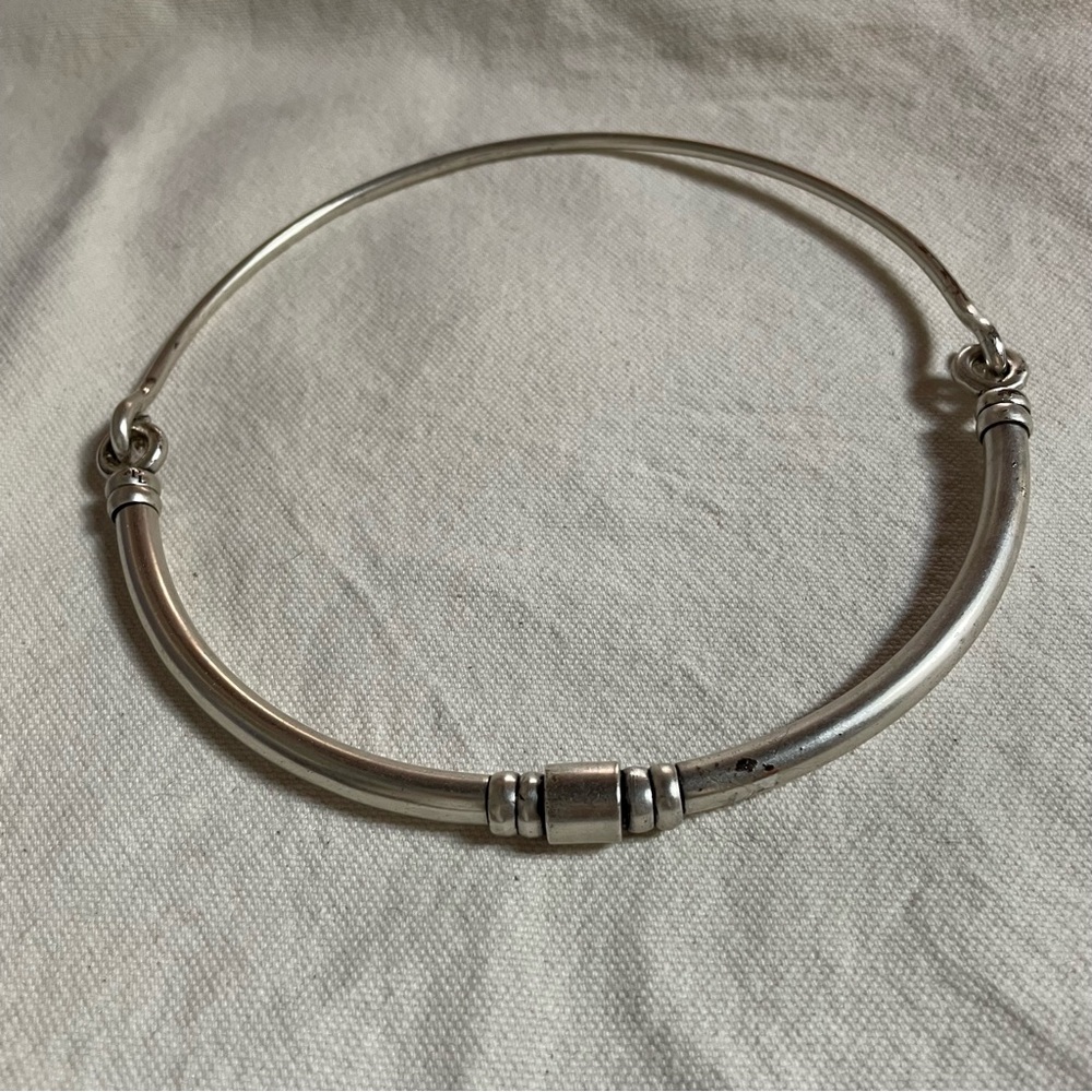 Pamela Love silver collar necklace